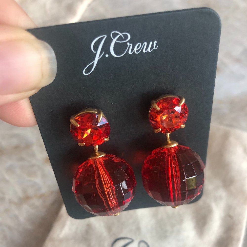 J. Crew Disco Ball Drop Earrings NWT